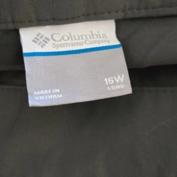 NWT Columbia Saturday Trail II convertible pants 16W long - Picture 3 of 4